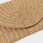 Madeline Love Olive Green Gold Threads Mixed Straw Clutch Bag / Crossbody Bag - Bags & Wallets - extra