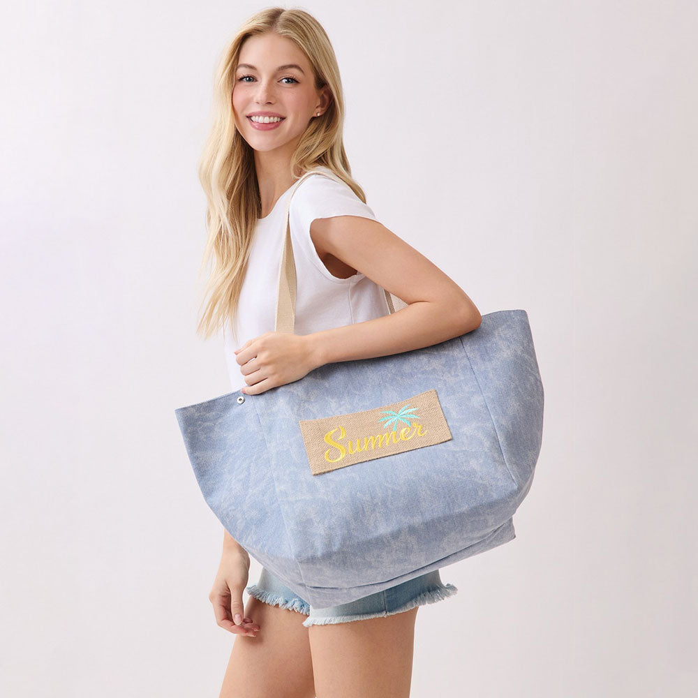 Madeline Love Navy 2 IN 1 Bucket Style Cante Tote Shoulder Bag - Bags & Wallets - desc