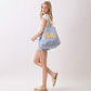 Madeline Love Navy 2 IN 1 Bucket Style Cante Tote Shoulder Bag - Bags & Wallets - extra