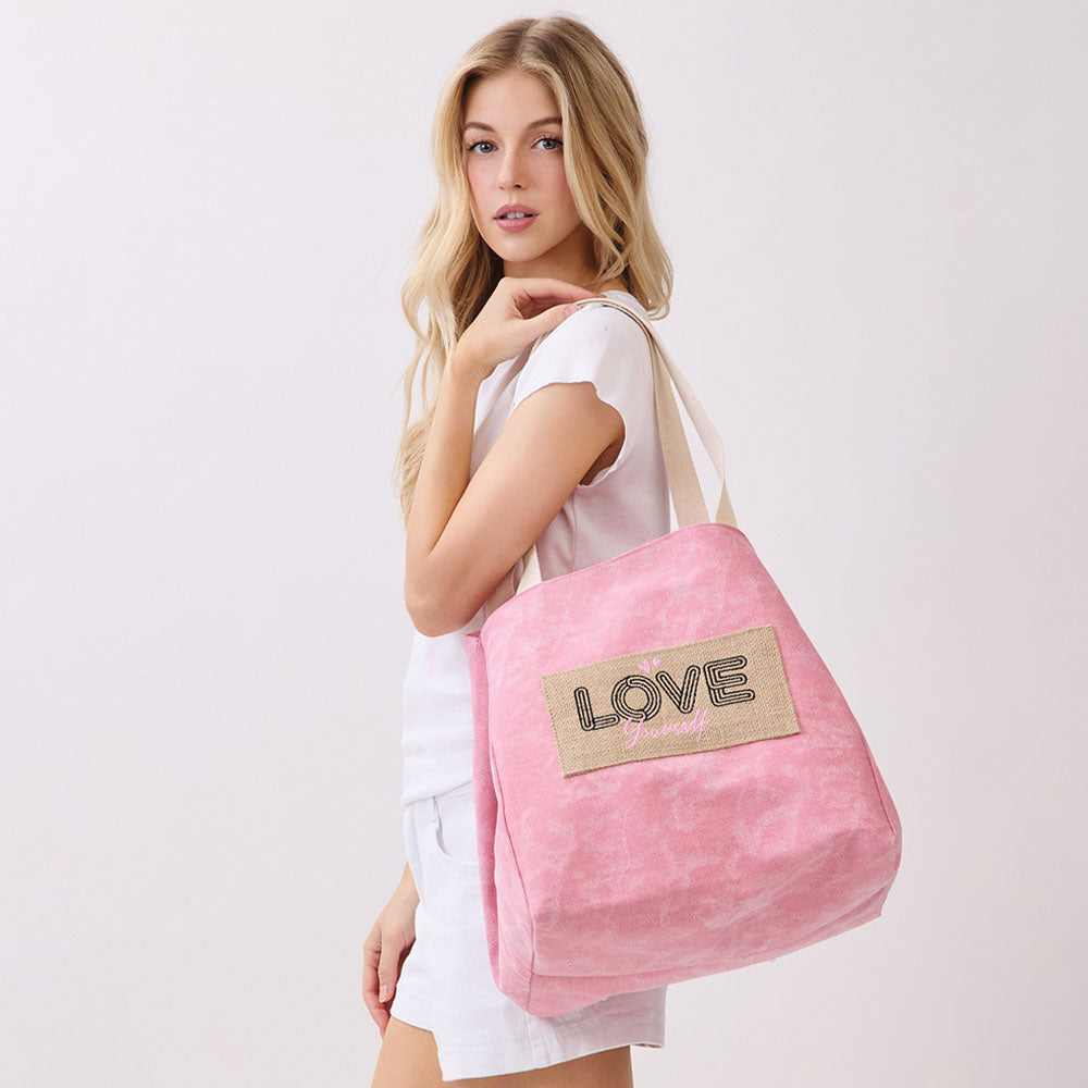 Madeline Love Pink 2 IN 1 Bucket Style Cante Tote Shoulder Bag - Bags & Wallets