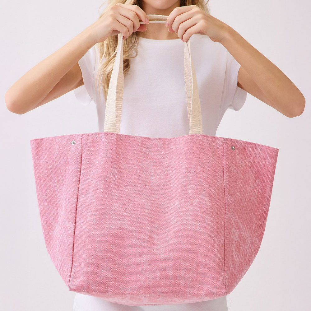 Madeline Love Pink 2 IN 1 Bucket Style Cante Tote Shoulder Bag - Bags & Wallets - extra