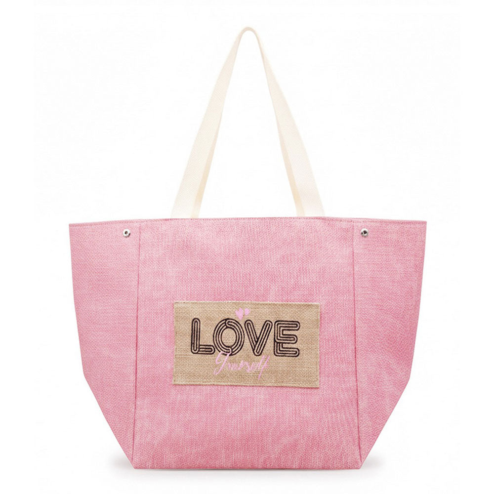 Madeline Love Pink 2 IN 1 Bucket Style Cante Tote Shoulder Bag - Bags & Wallets - extra