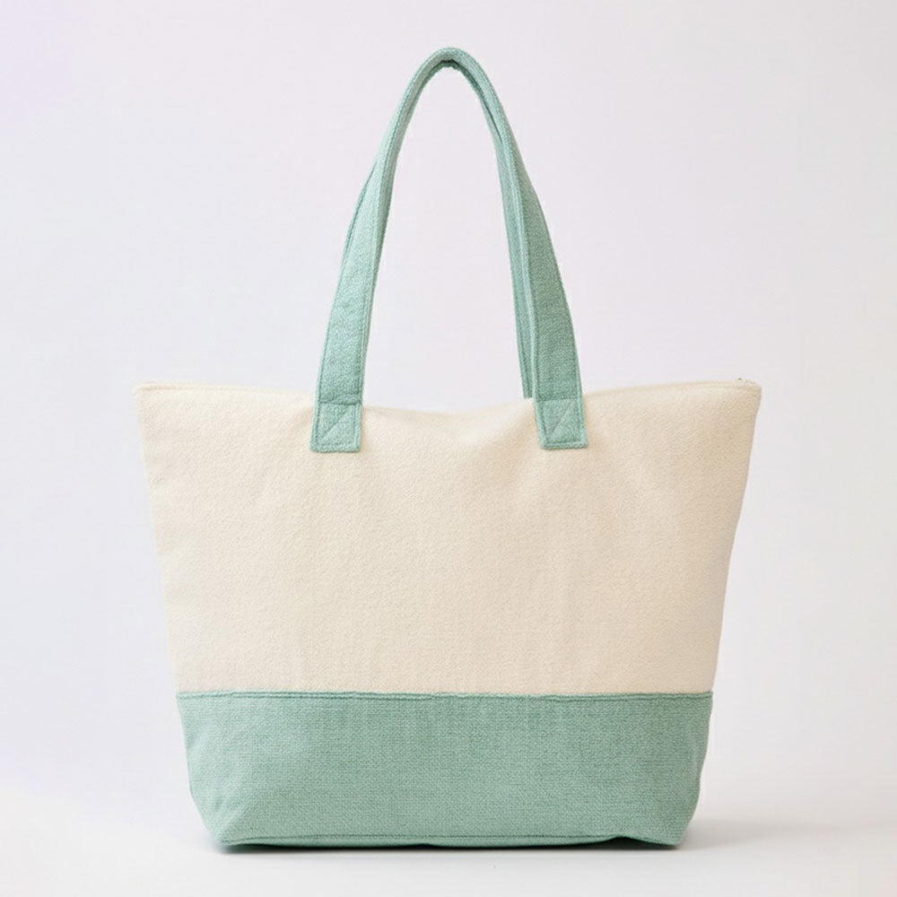 Madeline Love Green BEACH BUM Message Terry Tote Bag - Bags & Wallets - extra