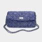 Madeline Love Denim Quilted Denim Shoulder Bag - Bags & Wallets - desc