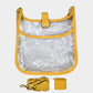 Madeline Love Clear, Yellow Transparent Crossbody Bag - Bags & Wallets - extra