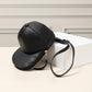 Madeline Love Black Solid Faux Leather Baseball Cap Crossbody Bag - Bags & Wallets