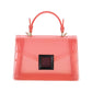 Madeline Love Red Solid Jelly Tote / Crossbody Bag - Bags & Wallets - desc