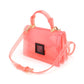 Madeline Love Red Solid Jelly Tote / Crossbody Bag - Bags & Wallets - extra