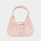 Madeline Love Beige Buckle Pointed Jelly Shoulder Bag / Hand Bag - Bags & Wallets - desc