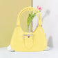 Madeline Love Yellow Buckle Pointed Jelly Shoulder Bag / Hand Bag - Bags & Wallets