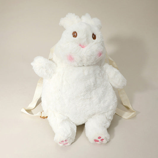 Madeline Love White Kids Rabbit Plush Doll Backpack Bag - Bags & Wallets