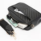 Madeline Love Mustard Chevron Patterned Rectangle Crossbody Bag - Bags & Wallets - desc