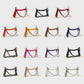 Madeline Love Clear, Red Transparent Hand Bag / Baguette Bag / Crossbody Bag - Bags & Wallets - extra