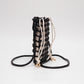 Madeline Love Purple Faux Leather Mini Woven Crossbody Bag - Bags & Wallets - desc