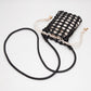 Madeline Love Purple Faux Leather Mini Woven Crossbody Bag - Bags & Wallets - extra