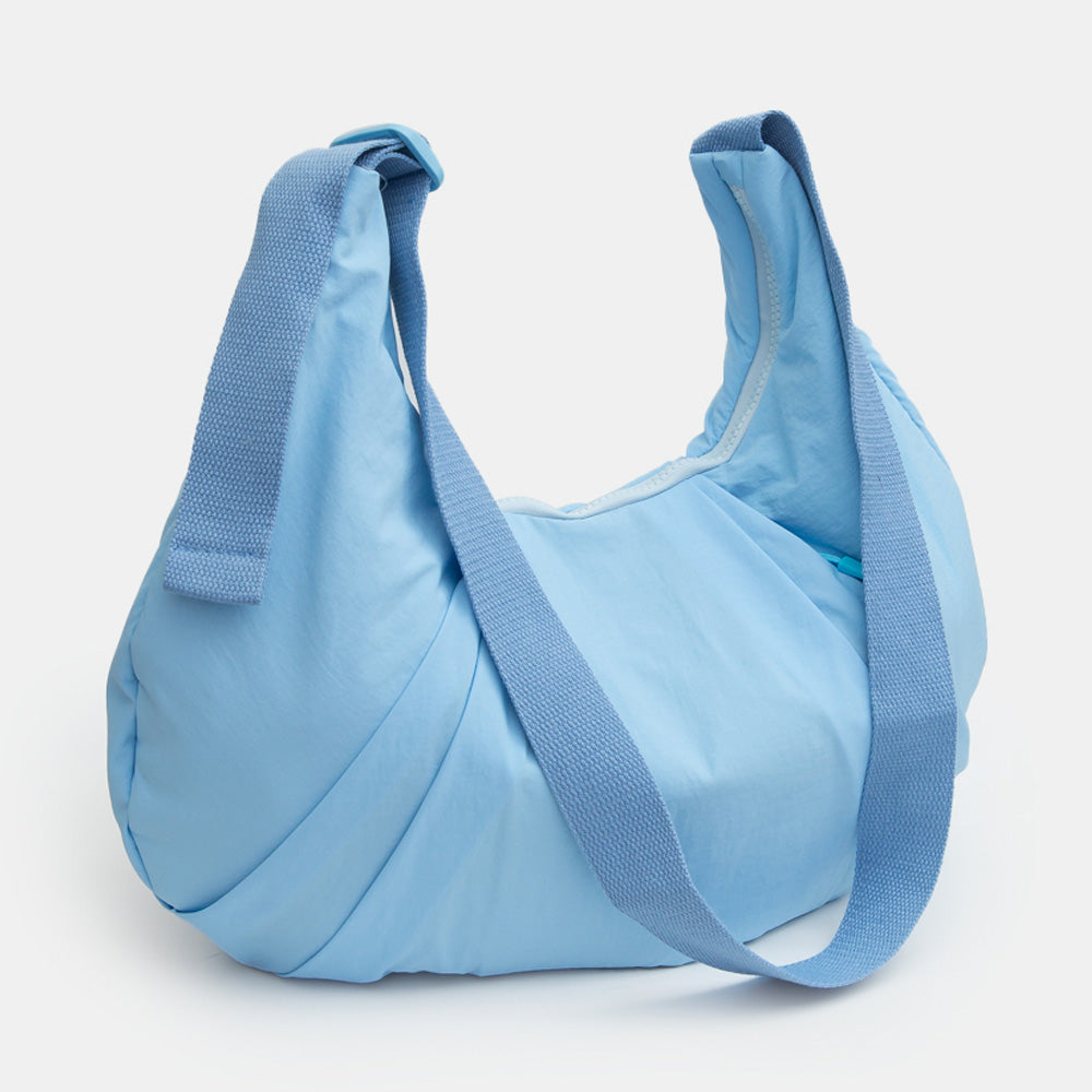 Madeline Love Blue Nylon Puffer Crossbody Bag - Bags & Wallets