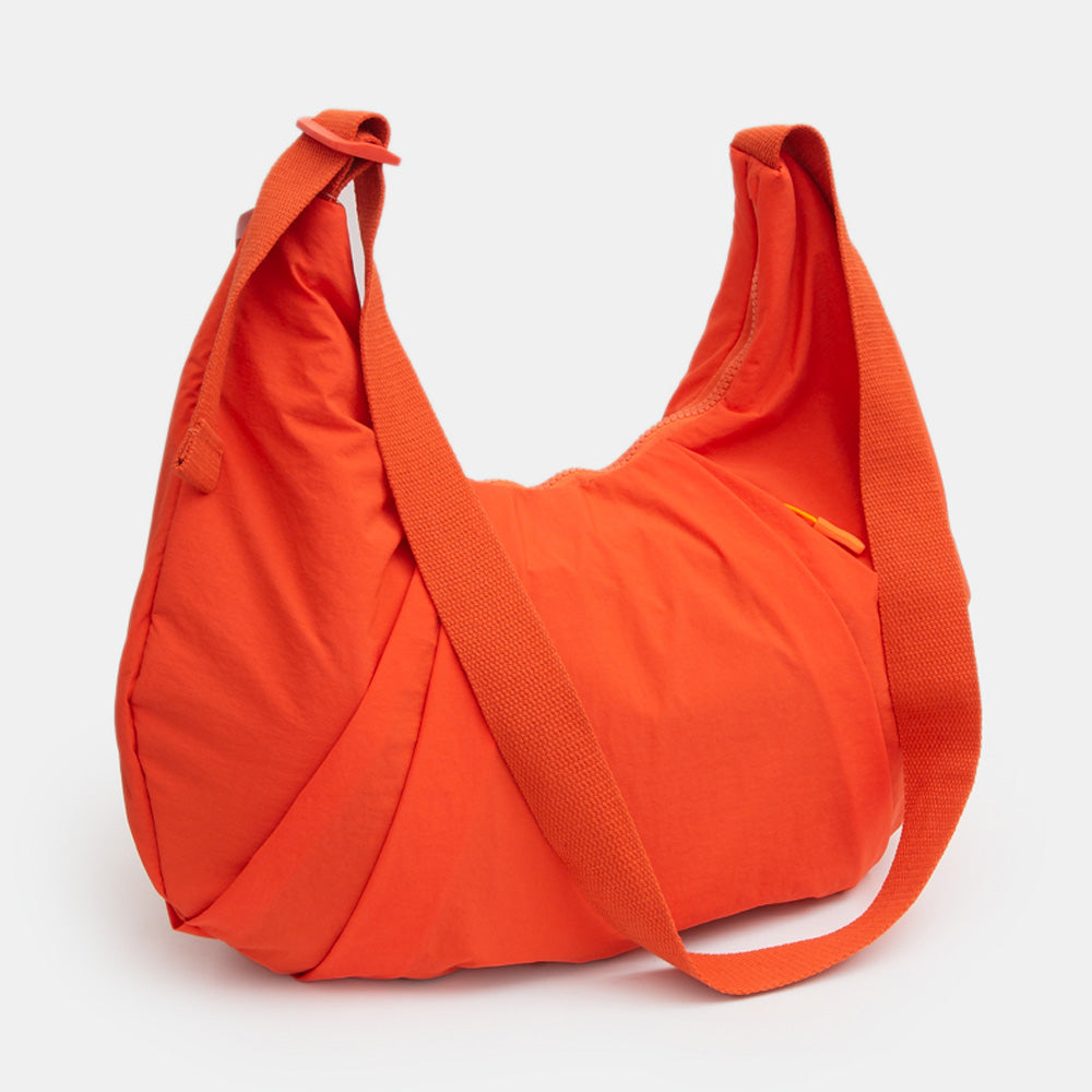 Madeline Love Orange Nylon Puffer Crossbody Bag - Bags & Wallets