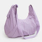 Madeline Love Purple Nylon Puffer Crossbody Bag - Bags & Wallets