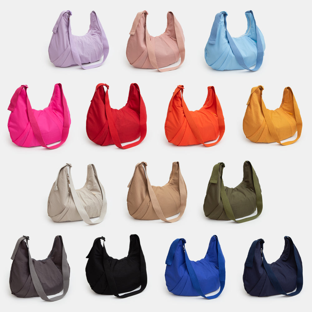 Madeline Love Purple Nylon Puffer Crossbody Bag - Bags & Wallets - extra