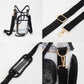 Madeline Love Clear, Gold Transparent Tumbler Carrier Holder Crossbody Bag - Bags & Wallets - extra