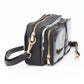 Madeline Love Clear, Fuchsia Dual Front Pocket Faux Leather Transparent Crossbody Bag - Bags & Wallets - desc