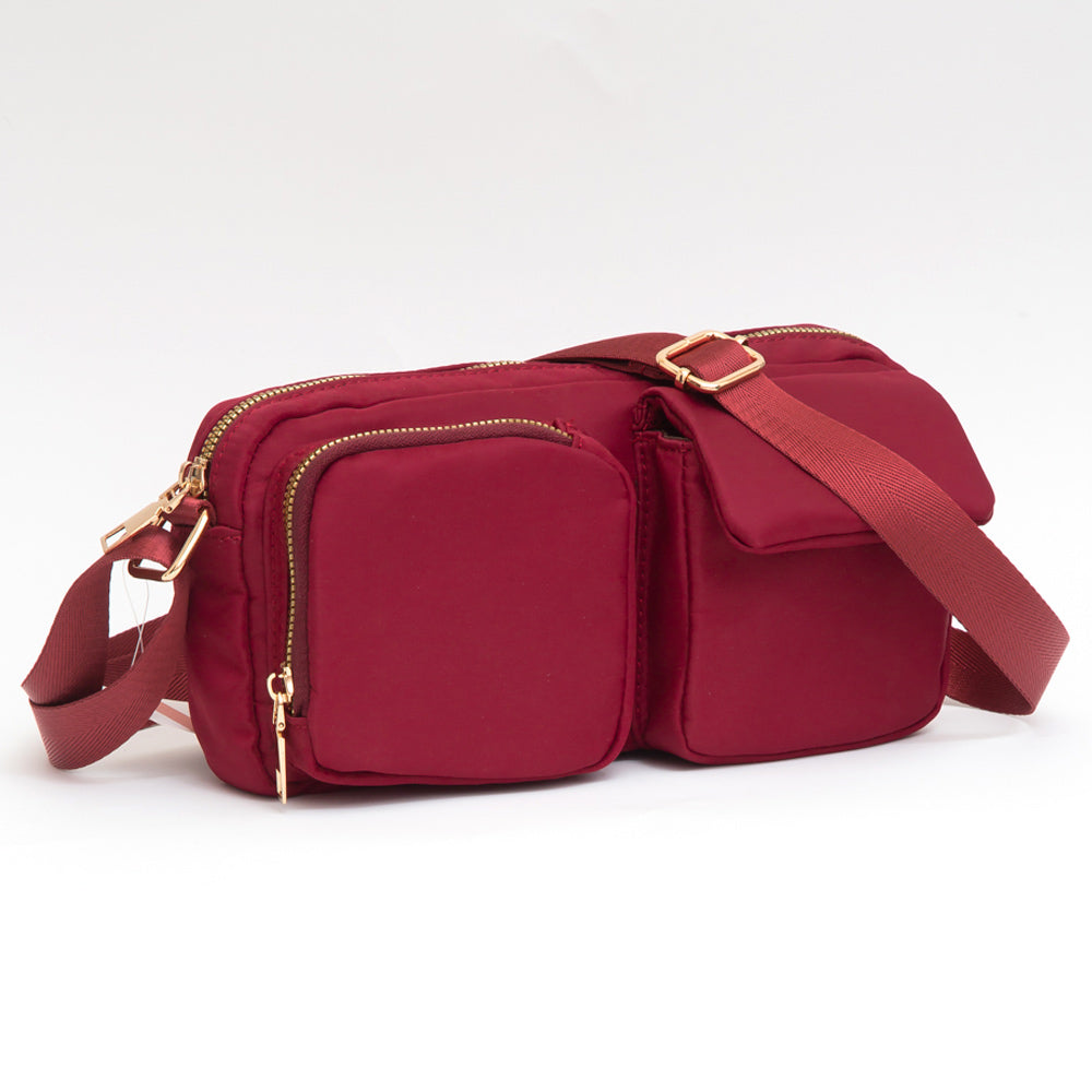 Madeline Love Burgundy Small Utility Crossbody Bag - Bags & Wallets