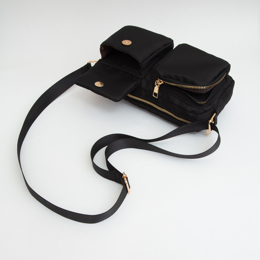 Madeline Love Gray Small Utility Crossbody Bag - Bags & Wallets - extra