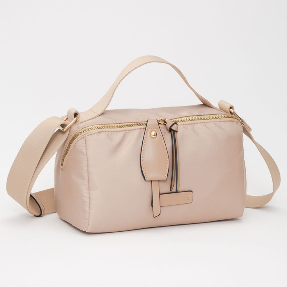 Madeline Love Beige Compact Lightweight Everyday Crossbody Bag - Bags & Wallets