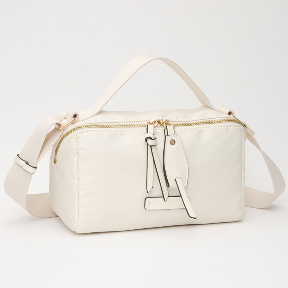 Madeline Love Ivory Compact Lightweight Everyday Crossbody Bag - Bags & Wallets