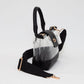 Madeline Love Clear, Pink Faux Leather Compact Transparent Top Handle Crossbody Bag - Bags & Wallets - desc