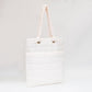 Madeline Love Ivory Soft Padded Quilted Tote Bag - Bags & Wallets