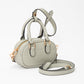 Madeline Love Gray Faux Leather Bag Charm / Mini Bag / Crossbody Bag - Bags & Wallets