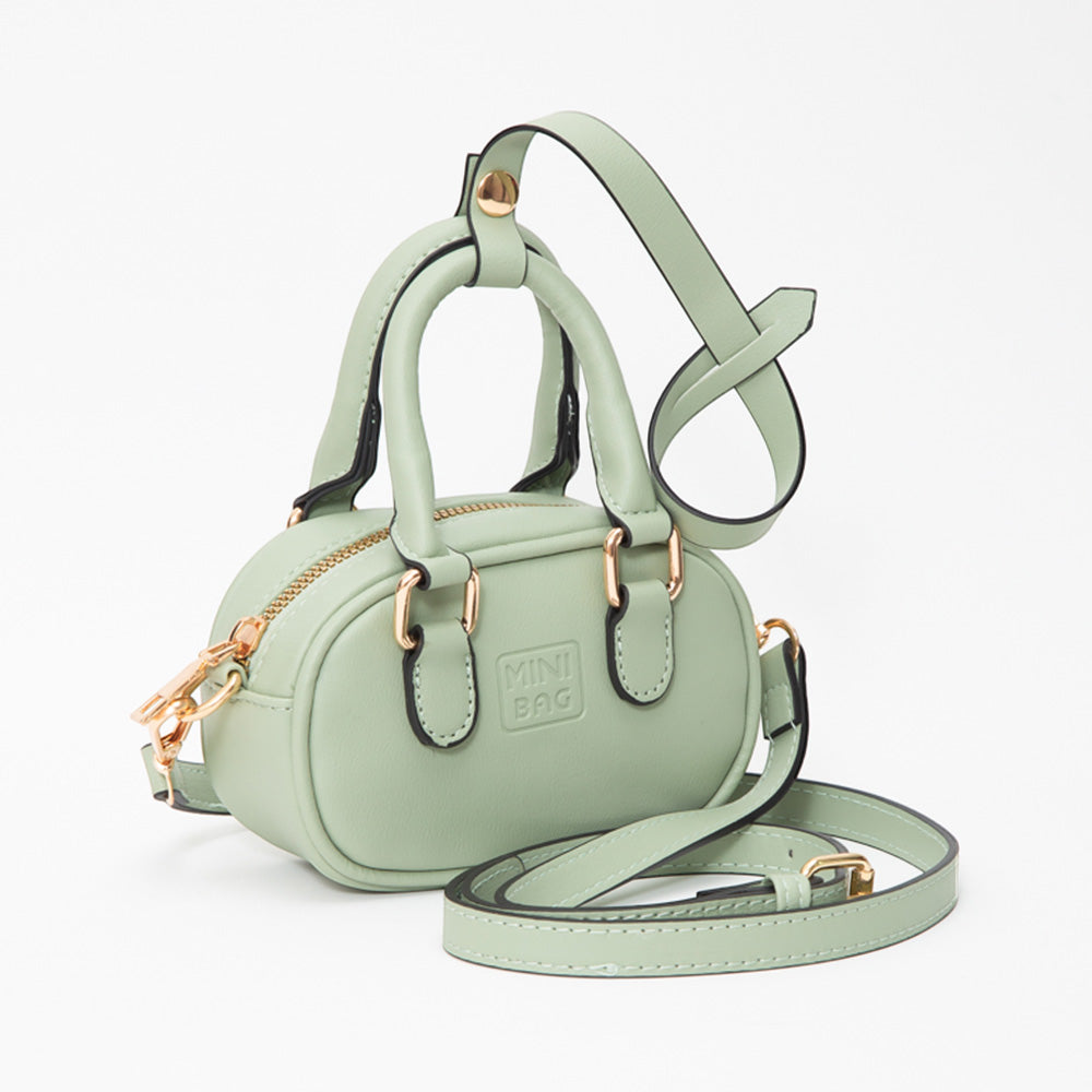 Madeline Love Mint Faux Leather Bag Charm / Mini Bag / Crossbody Bag - Bags & Wallets