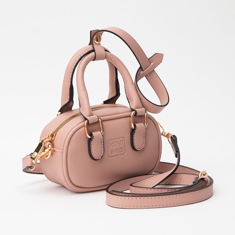 Madeline Love Pink Faux Leather Bag Charm / Mini Bag / Crossbody Bag - Bags & Wallets