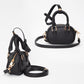 Madeline Love Pink Faux Leather Bag Charm / Mini Bag / Crossbody Bag - Bags & Wallets - extra