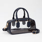 Madeline Love Clear, Navy Transparent Structured Top Handle Handbag / Crossbody Bag - Bags & Wallets