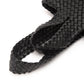Madeline Love Taupe Faux Leather Basket Weave Knotted Handle Handbag - Bags & Wallets - extra