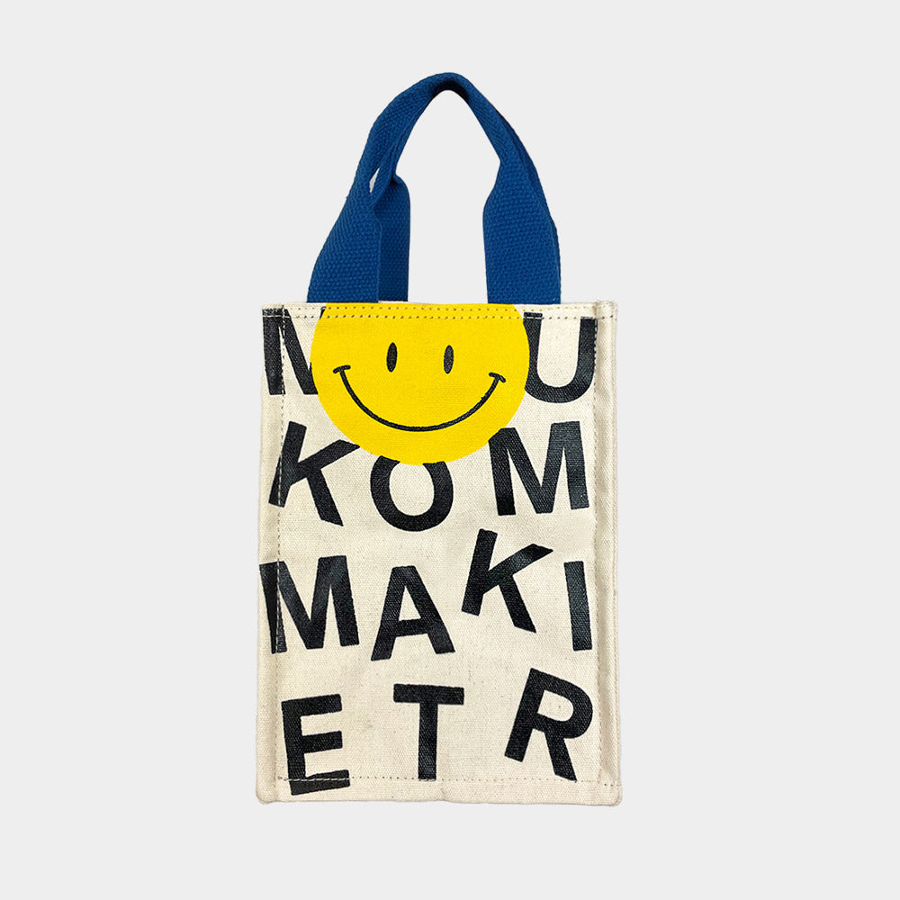 Madeline Love Neutral Smile Accented Rectangle Tote Bag - Bags & Wallets