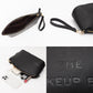 Madeline Love Silver Faux Leather THE MAKE UP BAG Message Pouch Bag Beauty Organizer Bag - Beauty & Cosmetics - extra