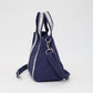 Madeline Love Pink Rhinestone Embellished Strap Accent Mini Canvas Tote Bag / Crossbody Bag - Bags & Wallets - desc