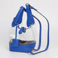 Madeline Love Clear, Royal Blue Transparent Bucket Shoulder Bag Crossbody Bag - Bags & Wallets
