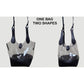 Madeline Love Clear, Royal Blue Transparent Bucket Shoulder Bag Crossbody Bag - Bags & Wallets - extra
