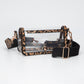 Madeline Love Clear, Leopard Transparent Rectangle Flap Crossbody Bag - Bags & Wallets