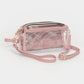 Madeline Love Clear, Pink Transparent Small Crossbody Bag - Bags & Wallets