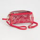 Madeline Love Clear, Red Transparent Small Crossbody Bag - Bags & Wallets
