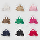 Madeline Love Beige Rhinestone Studded Small Top Handle Crossbody Bag - Bags & Wallets - extra