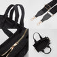 Madeline Love Pink Rhinestone Studded Small Top Handle Crossbody Bag - Bags & Wallets - extra