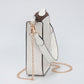 Madeline Love Taupe Faux Leather Chain Shoulder Mini Crossbody Bag - Bags & Wallets - desc