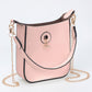 Madeline Love Pink Faux Leather Chain Shoulder Mini Crossbody Bag - Bags & Wallets