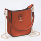 Madeline Love Tan Faux Leather Chain Shoulder Mini Crossbody Bag - Bags & Wallets